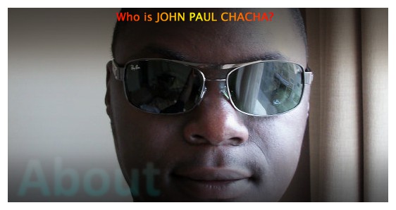 Who is John Paul Chacha?