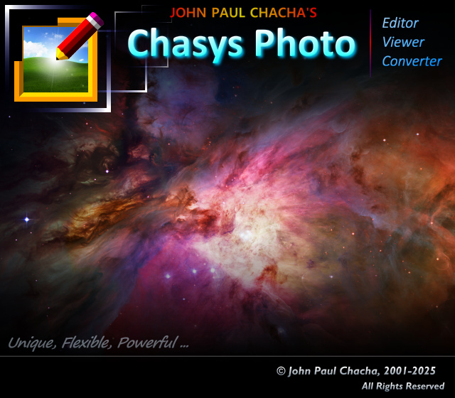 chasys photo splash screen